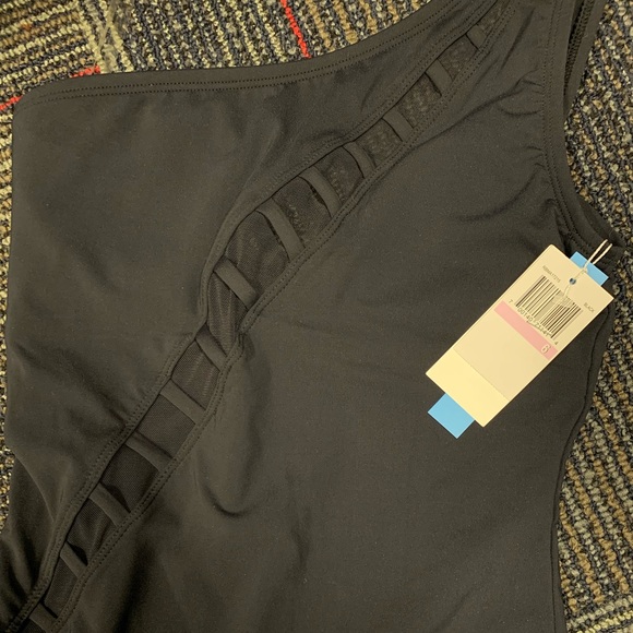 SOLD Bleu Rod Beattie Asymmetrical One-Piece Suit - Picture 6 of 8